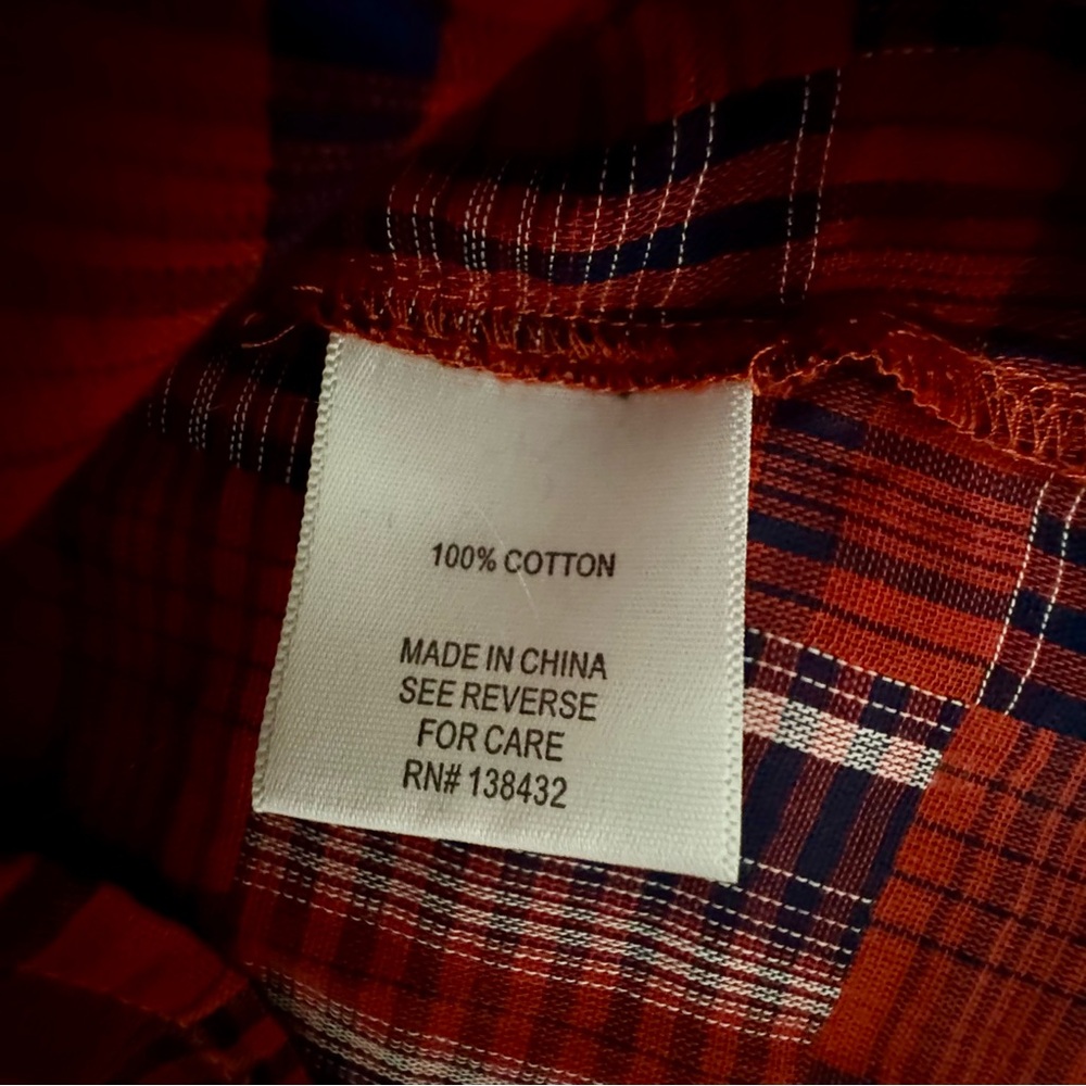 Fervour Patchwork Plaid Peter Pan Collar Sleevele… - image 6